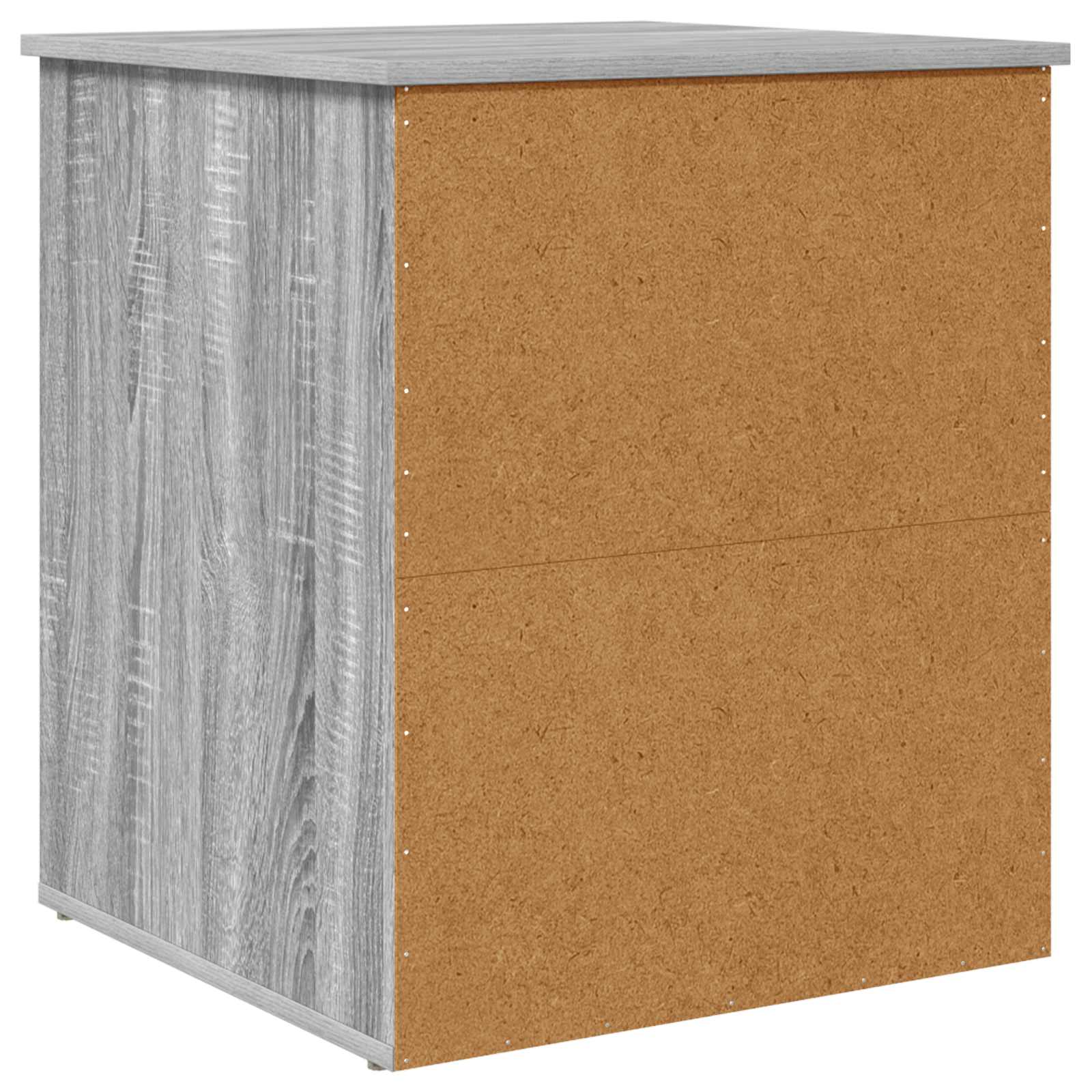 vidaXL Koty Dom Szary Sonoma 53 x 52 x 62 cm Materiał drewnopochodny