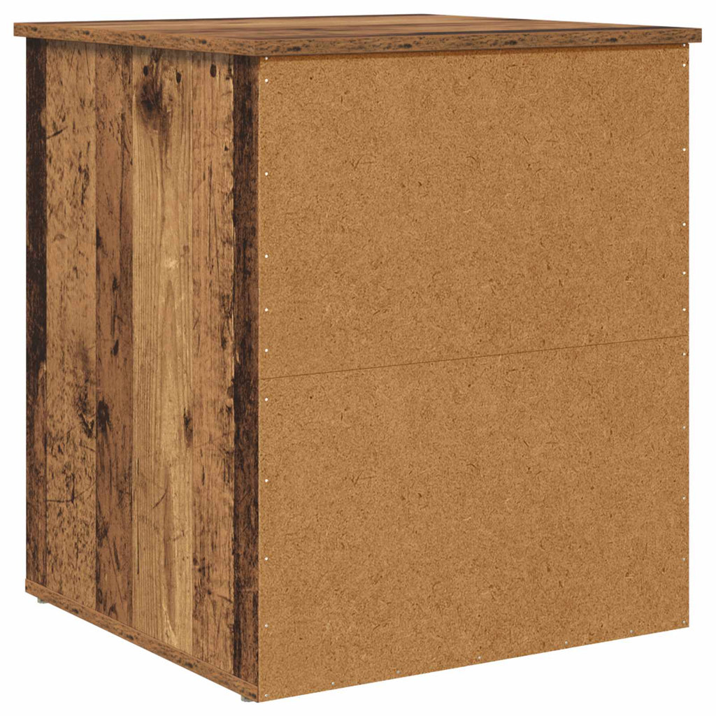 vidaXL Koty Dom Stare drewno 53 x 52 x 62 cm Materiał drewnopochodny