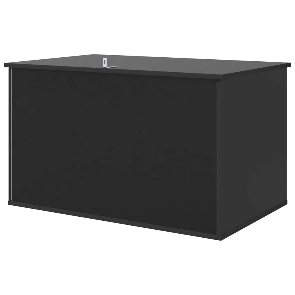 vidaXL Koty Dom Czarny 85 x 55 x 50,5 cm Drewno inżynieryjne