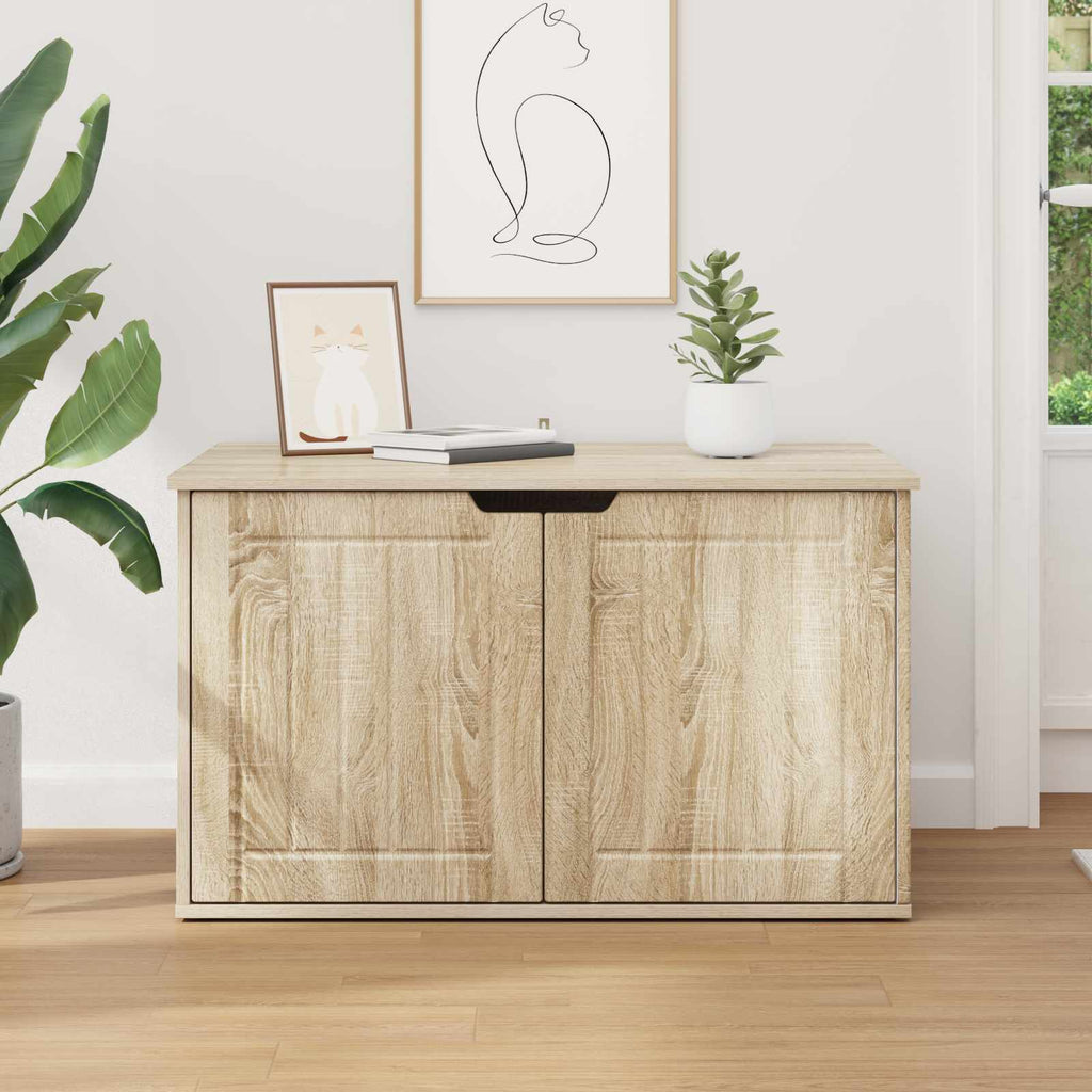 vidaXL Koty Dom Sonoma 85 x 55 x 50,5 cm Materiał drewnopochodny