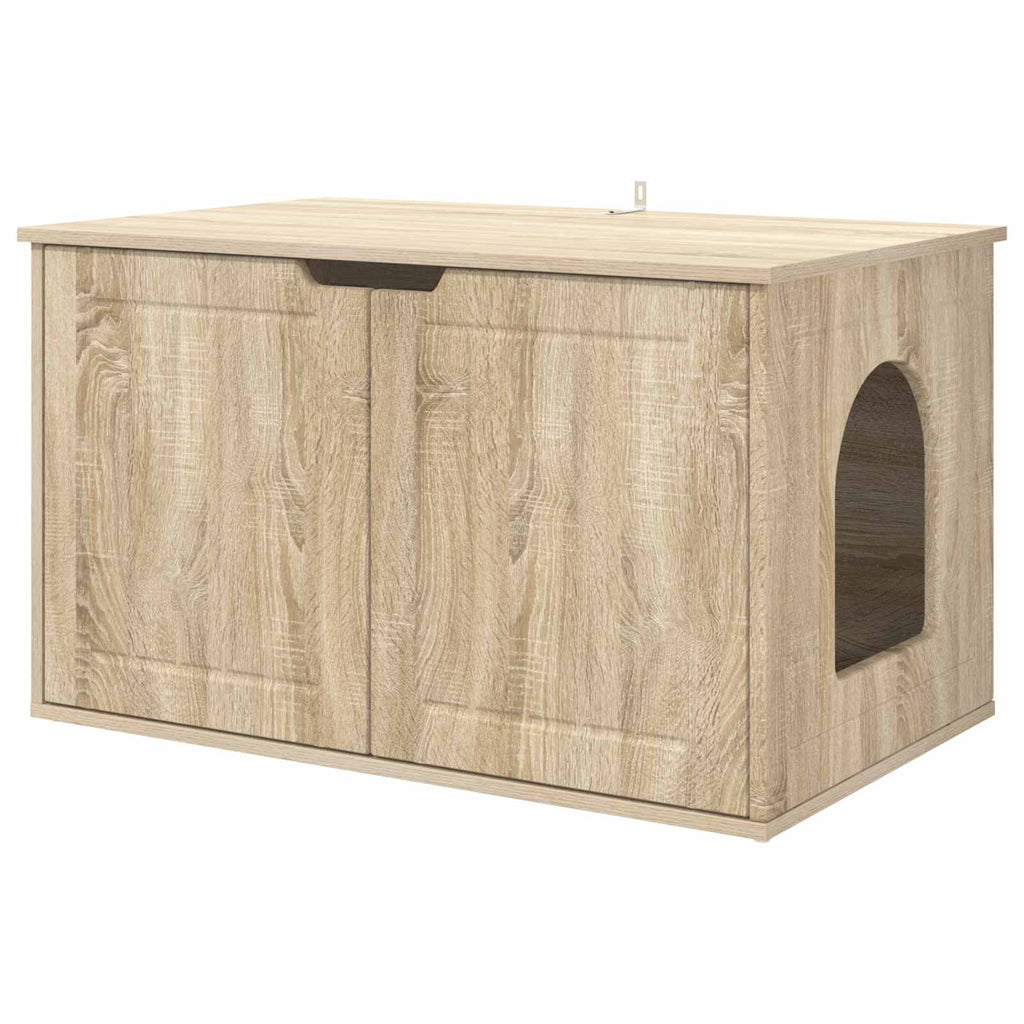 vidaXL Koty Dom Sonoma 85 x 55 x 50,5 cm Materiał drewnopochodny