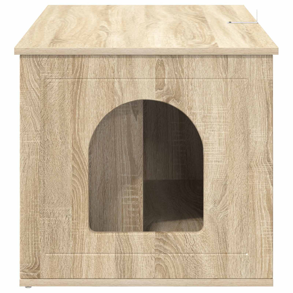 vidaXL Koty Dom Sonoma 85 x 55 x 50,5 cm Materiał drewnopochodny