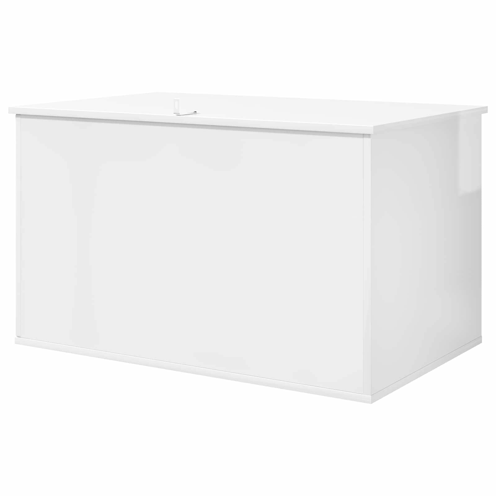 vidaXL Koty Dom Błyszcząca biel 85 x 55 x 50,5 cm