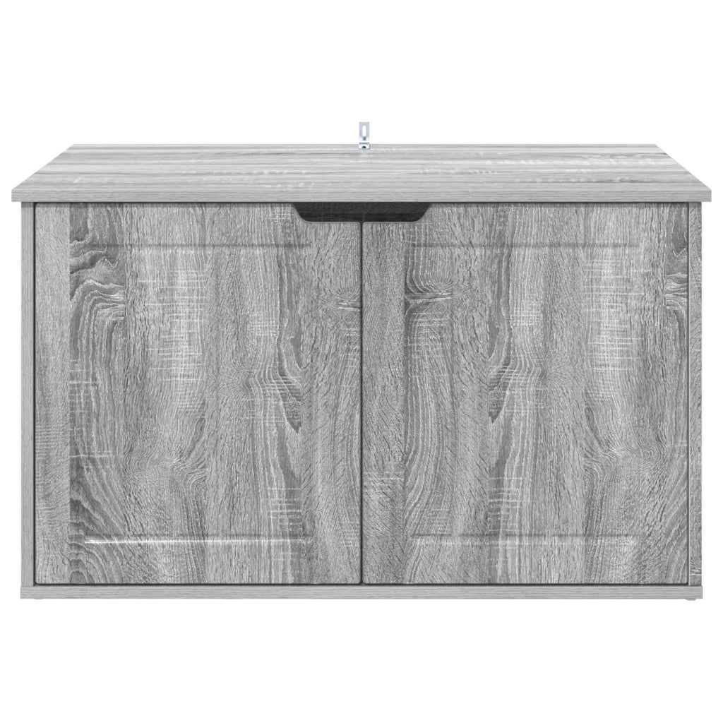 vidaXL Koty Dom Szary Sonoma 85 x 55 x 50,5 cm Materiał drewnopochodny
