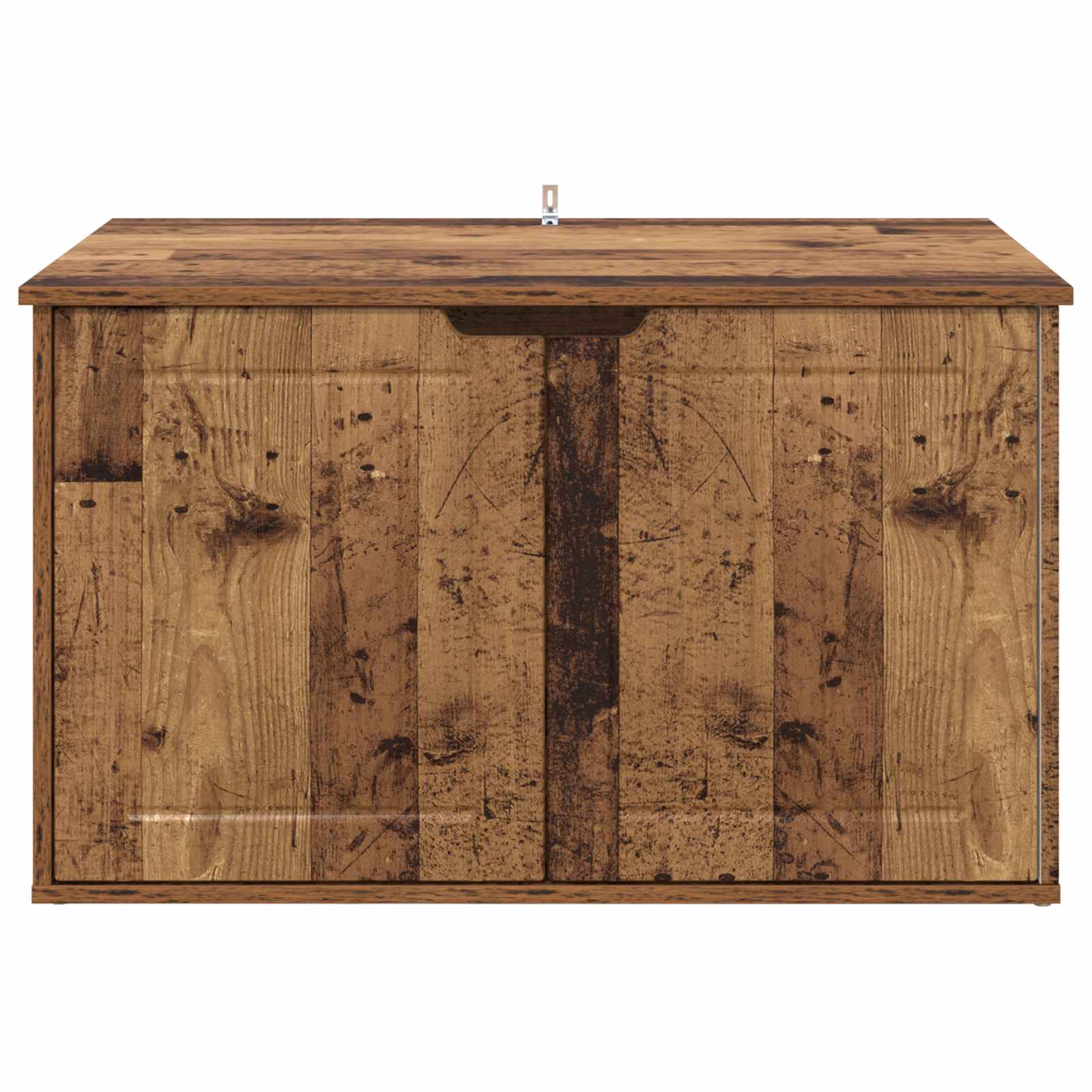 vidaXL Koty Dom Stare drewno 85 x 55 x 50,5 cm Materiał drewnopochodny