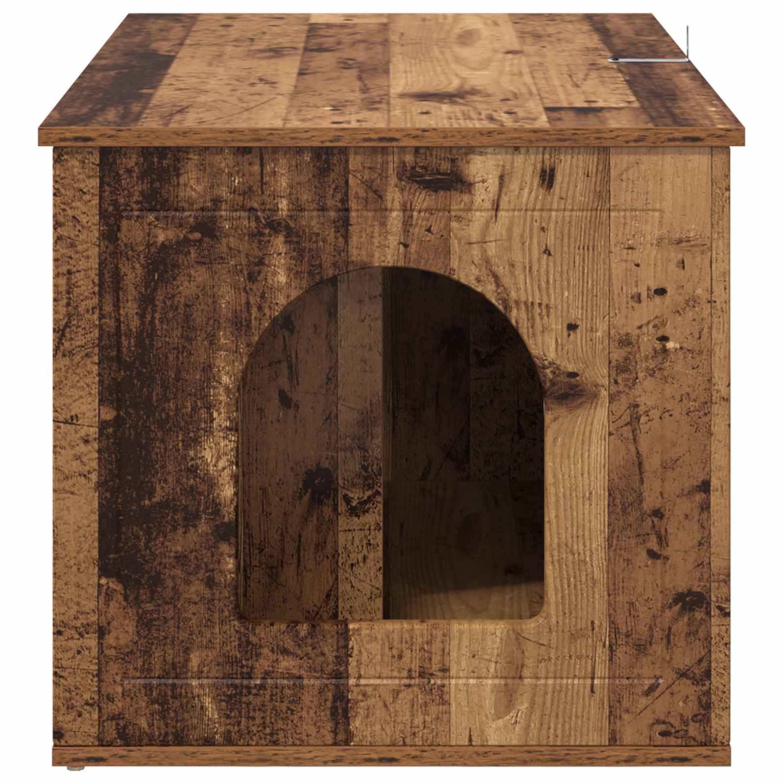 vidaXL Koty Dom Stare drewno 85 x 55 x 50,5 cm Materiał drewnopochodny