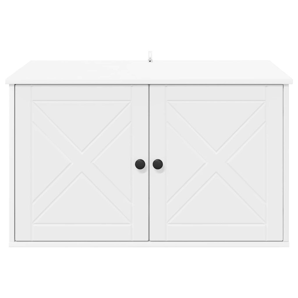 vidaXL Koty Dom Biały 85 x 55 x 50,5 cm Materiał drewnopochodny