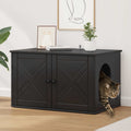 vidaXL Koty Dom Czarny 85 x 55 x 50,5 cm Materiał drewnopochodny