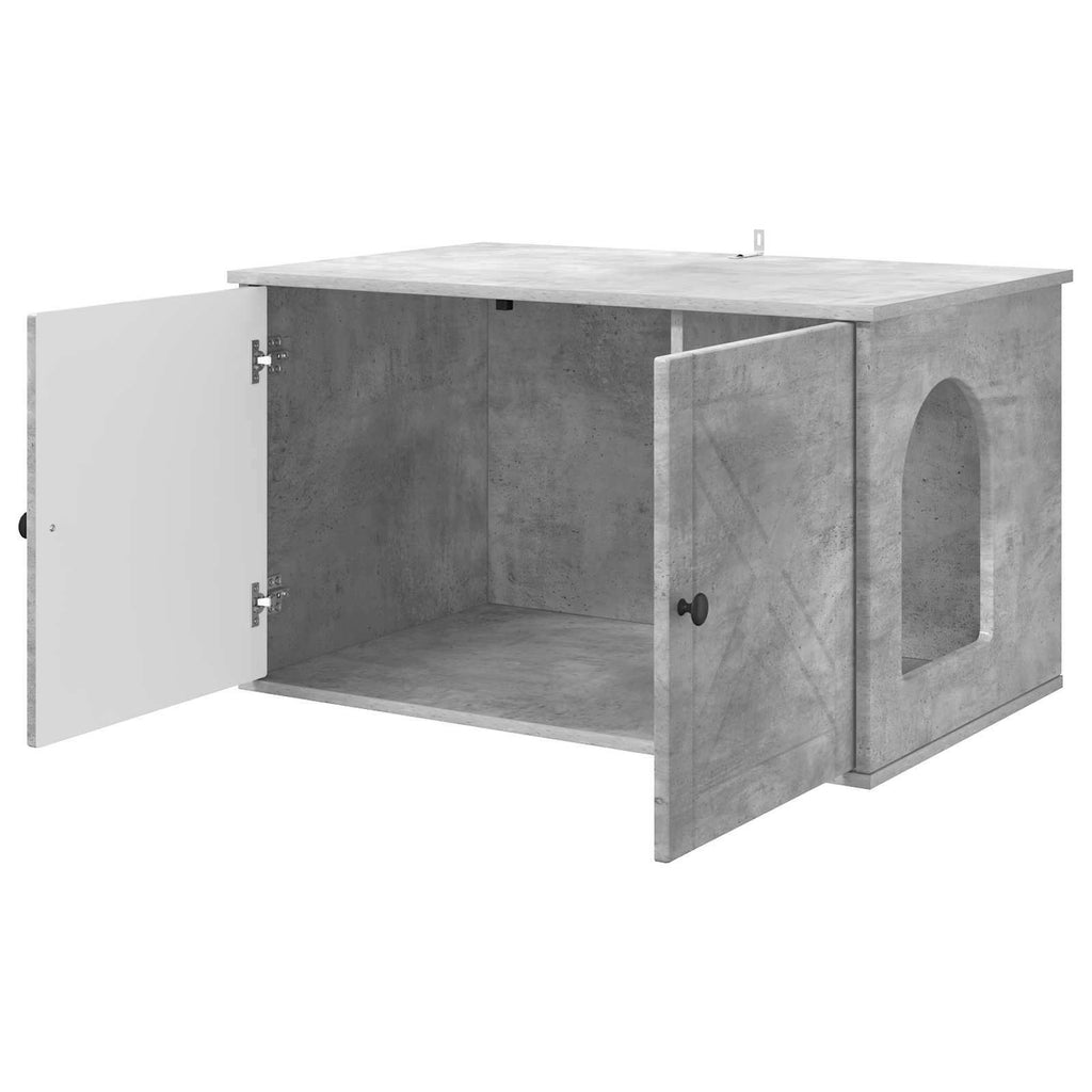 vidaXL Koty Dom Betonowy 85 x 55 x 50 cm Materiał drewnopochodny
