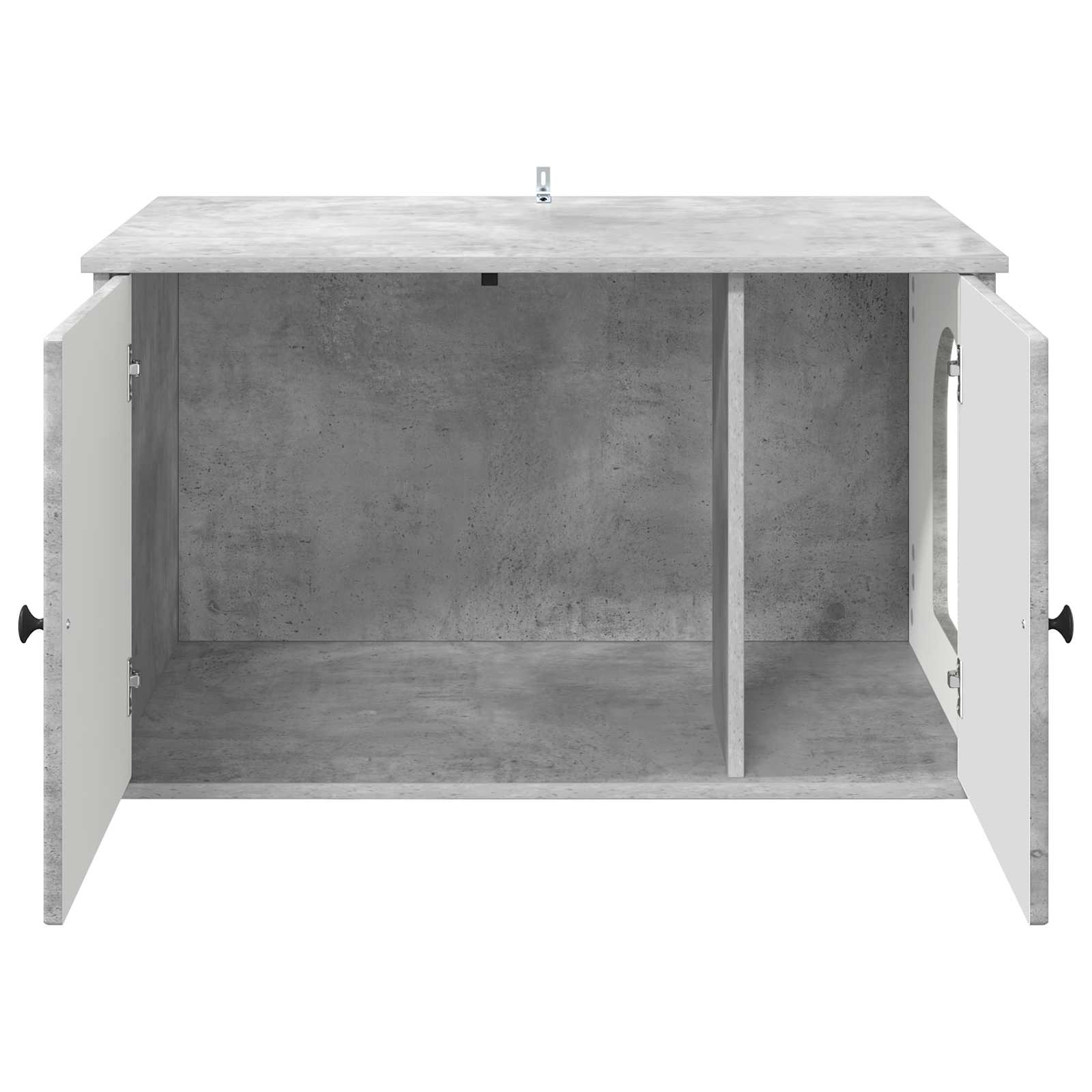 vidaXL Koty Dom Betonowy 85 x 55 x 50 cm Materiał drewnopochodny