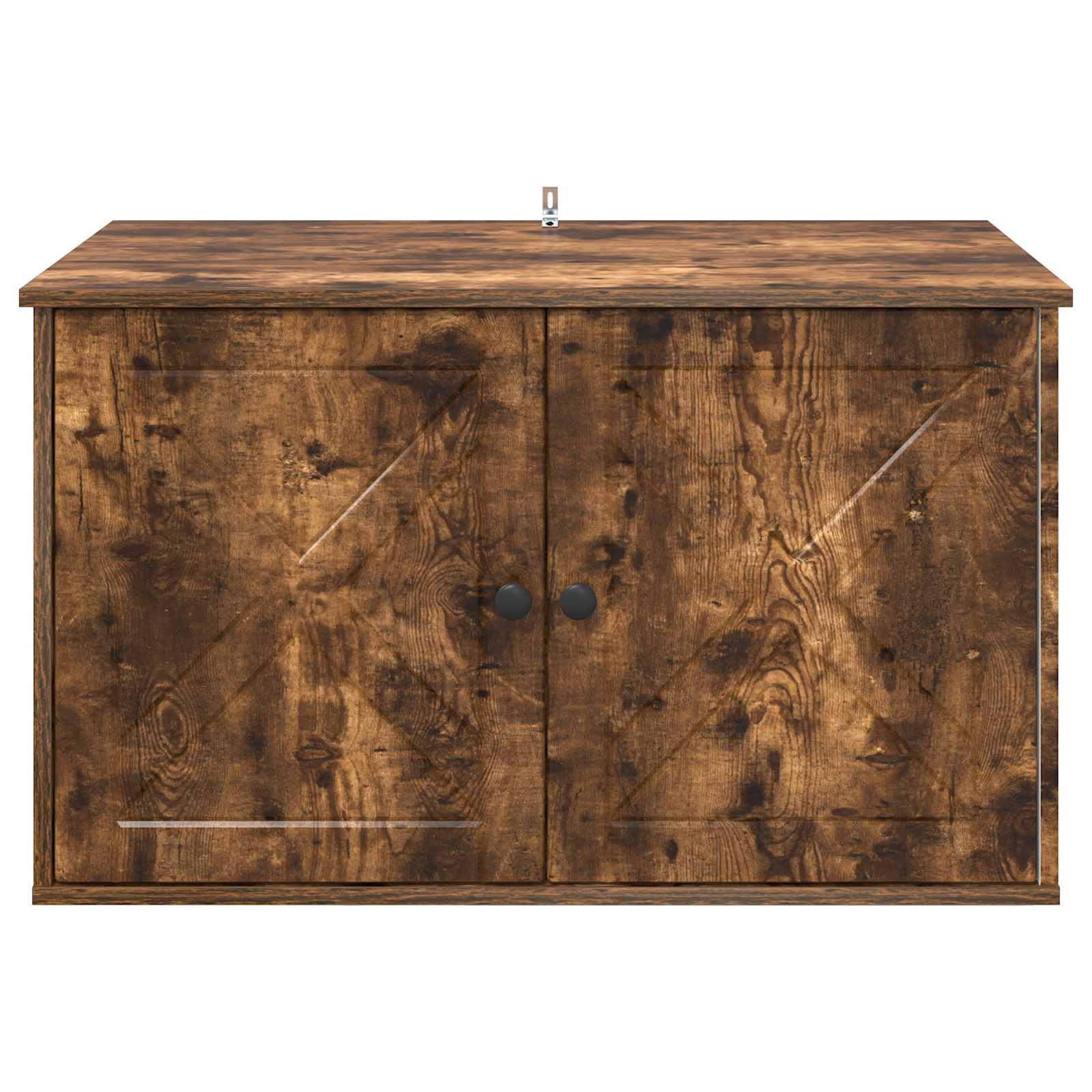 vidaXL Koty Dom Dąb wędzony 85 x 55 x 50 cm Materiał drewnopochodny