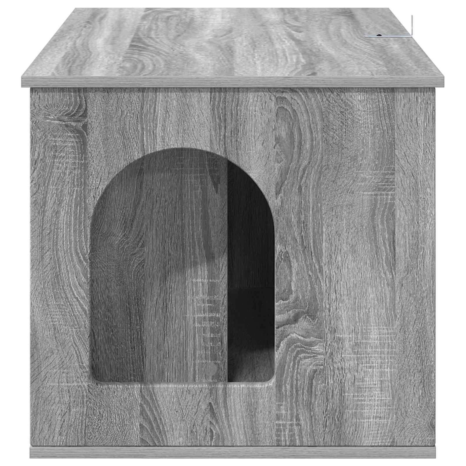 vidaXL Koty Dom Szary Sonoma 85 x 55 x 50 cm Materiał drewnopochodny