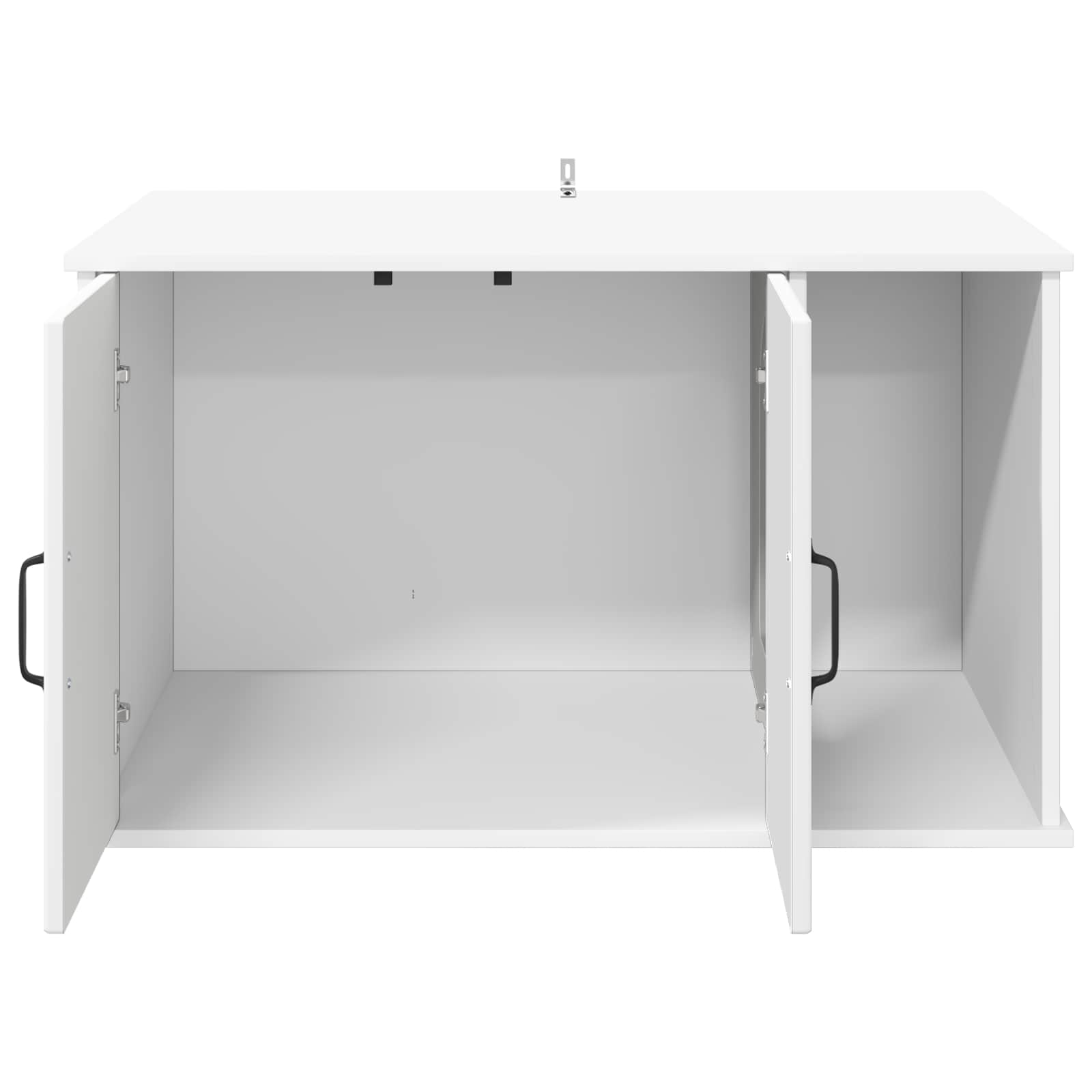 vidaXL Koty Dom Biały 85 x 55 x 50 cm Materiał drewnopochodny