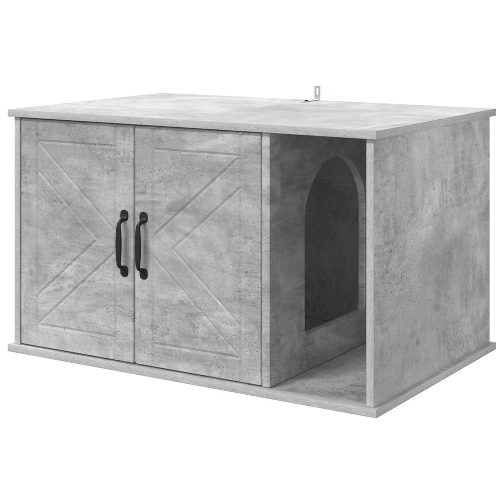 vidaXL Koty Dom Betonowy 85 x 55 x 50 cm Materiał drewnopochodny