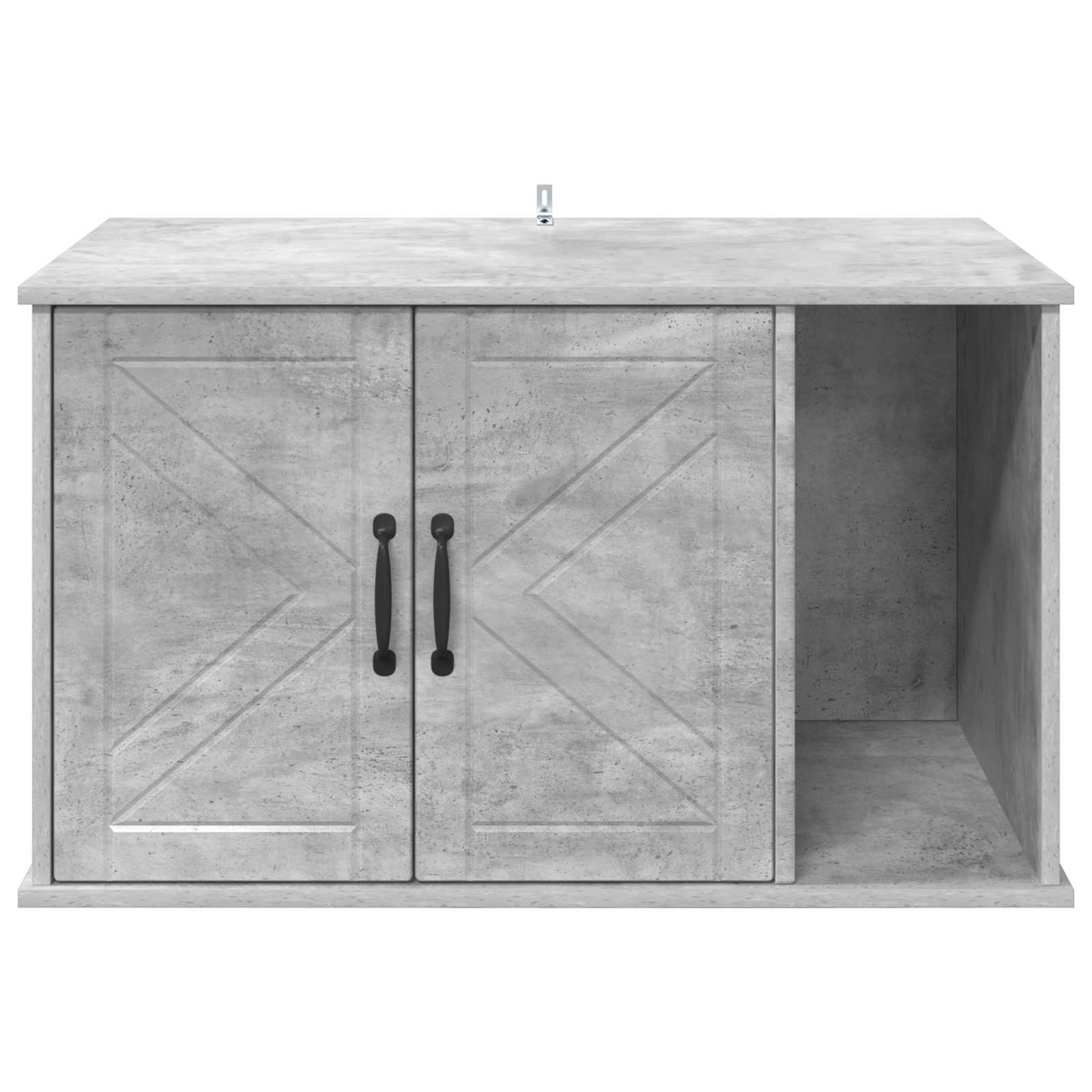 vidaXL Koty Dom Betonowy 85 x 55 x 50 cm Materiał drewnopochodny