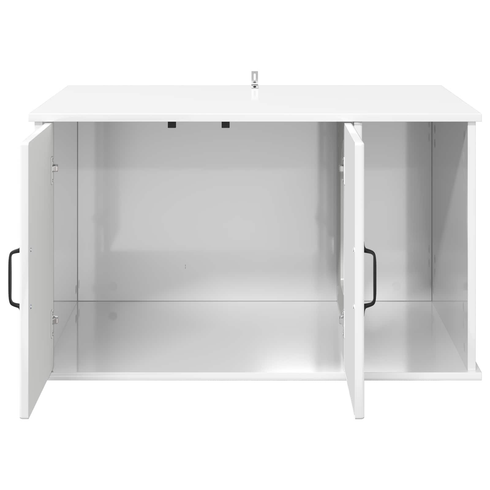 vidaXL Koty Dom Błyszcząca biel 85 x 55 x 50 cm