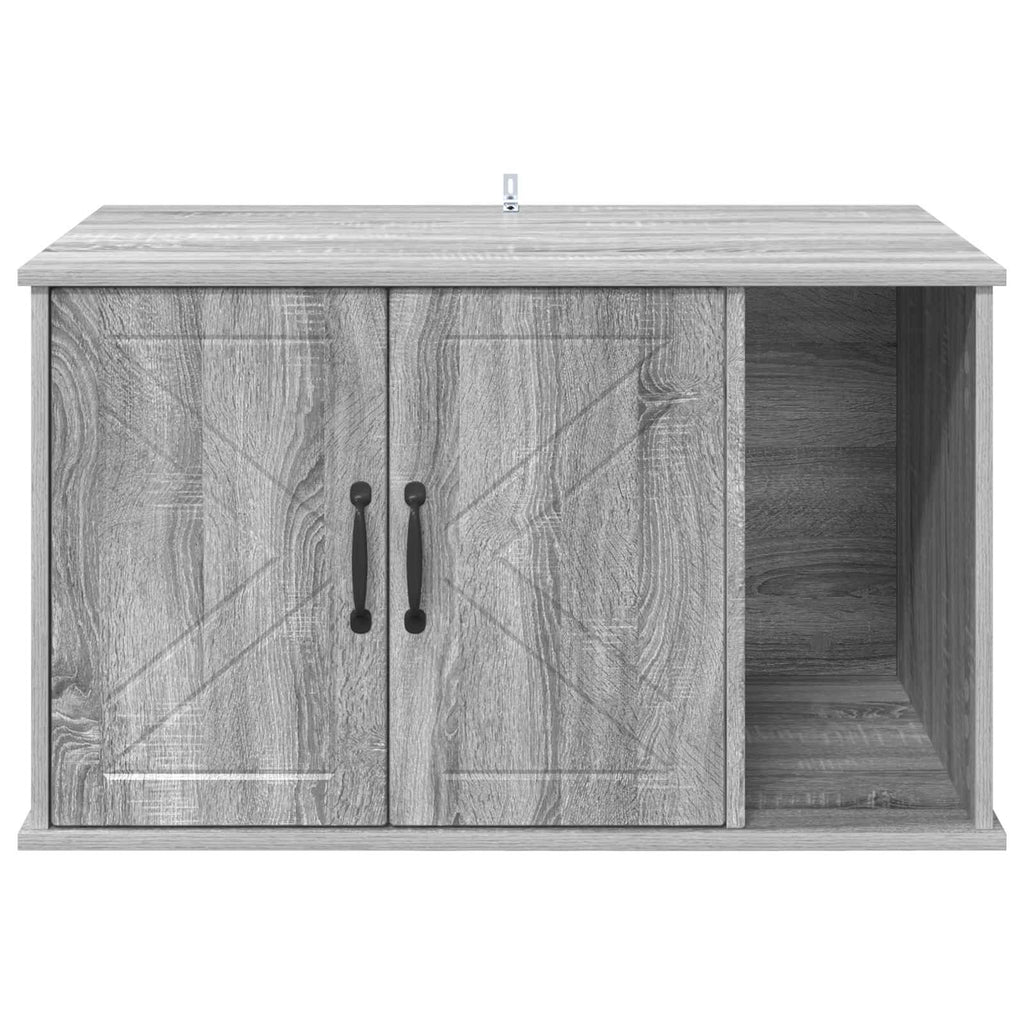vidaXL Koty Dom Szary Sonoma 85 x 55 x 50 cm Materiał drewnopochodny