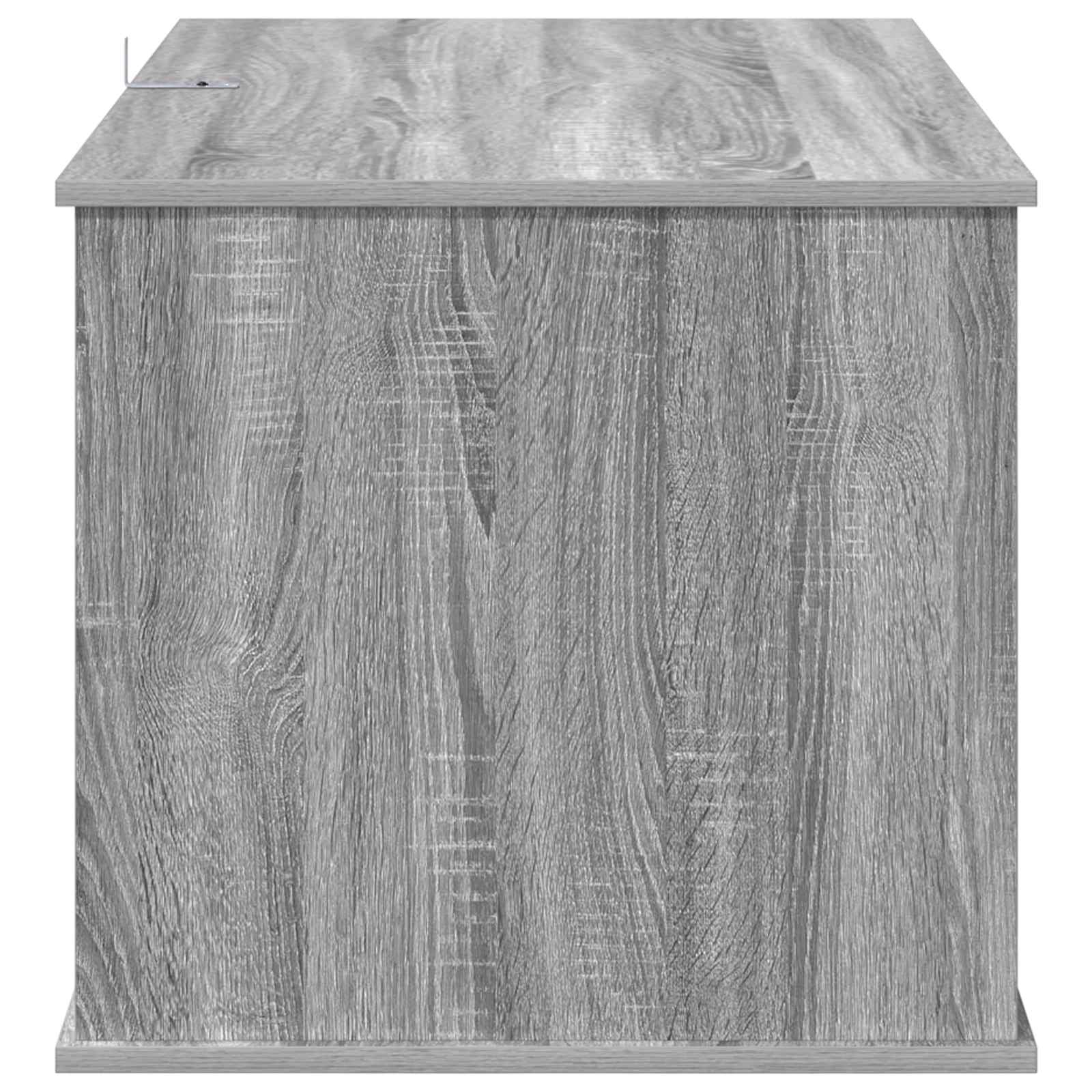 vidaXL Koty Dom Szary Sonoma 85 x 55 x 50 cm Materiał drewnopochodny
