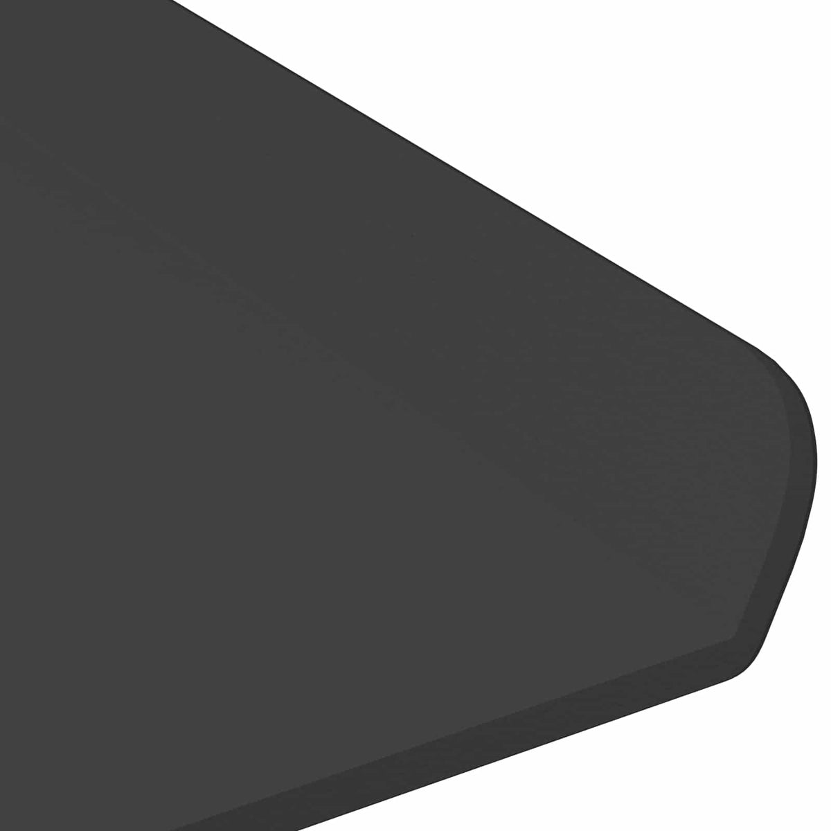 vidaXL Półka wisząca 3 szt. Czarny 40 x 9 x 2,5 cm Stal