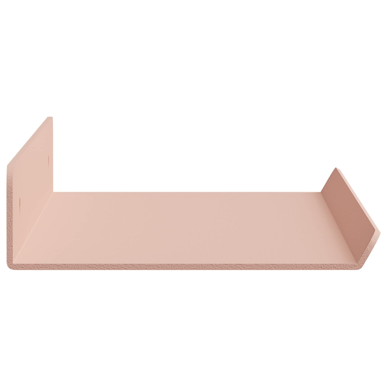 vidaXL Półka wisząca 3 pcs Różowy 40 x 9 x 2,5 cm Stal