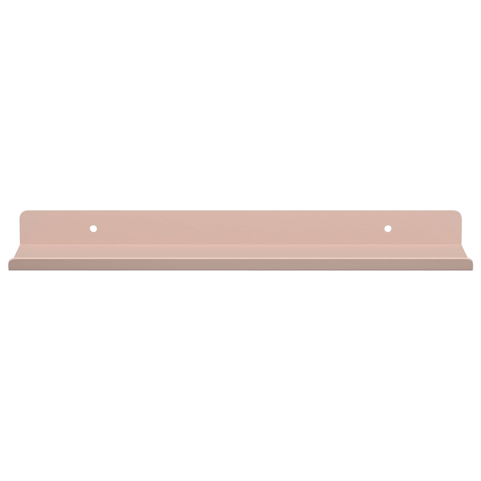 vidaXL Półka wisząca 2 pcs Różowy 30 x 9 x 2,5 cm Stal