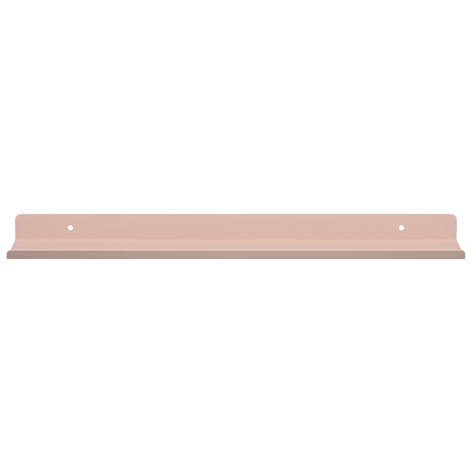 vidaXL Półka wisząca 4 pcs Różowy 40 x 8,5 x 2,5 cm Stal