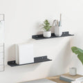 vidaXL Półka wisząca 2 pcs Antracyt 40 x 8,5 x 2,5 cm Stal