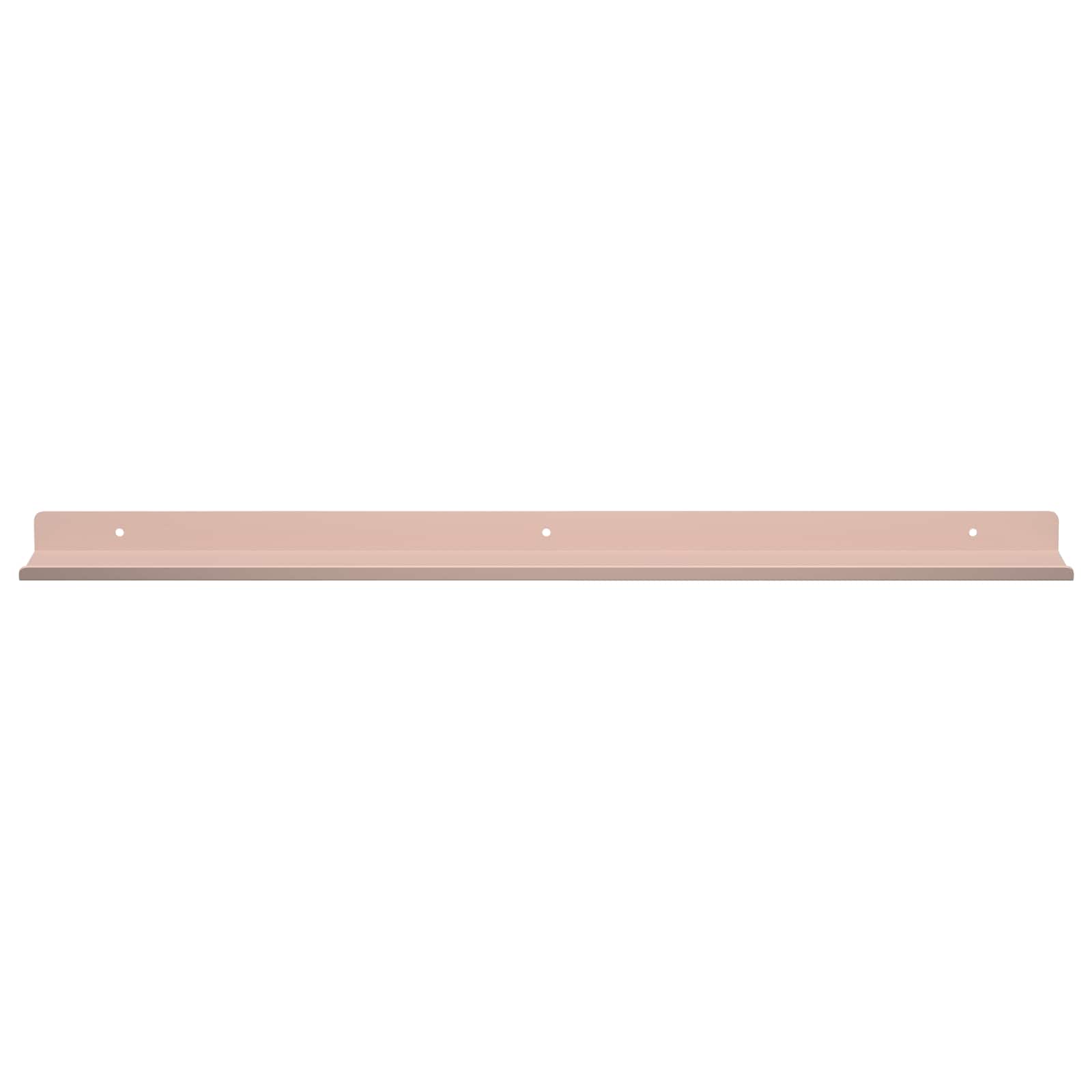 vidaXL Półka wisząca 4 pcs Różowy 60 x 8,5 x 2,5 cm Stal