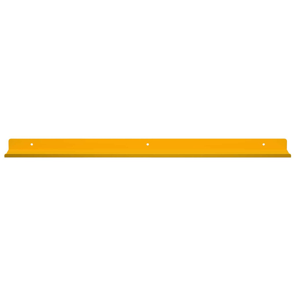 vidaXL Półka wisząca 4 pcs Musztardowy Żółty 60 x 8,5 x 2,5 cm Stal