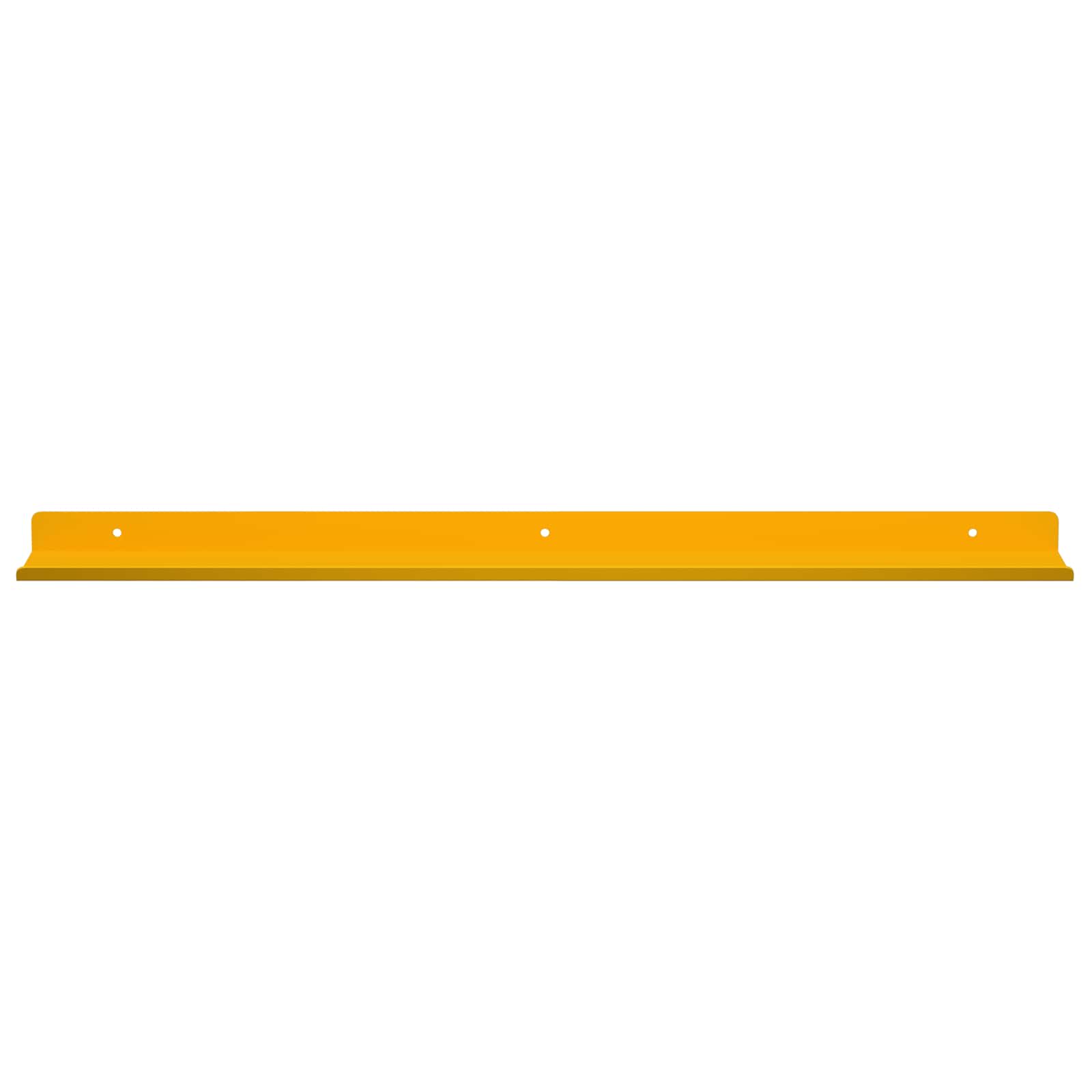 vidaXL Półka wisząca 4 pcs Musztardowy Żółty 60 x 8,5 x 2,5 cm Stal