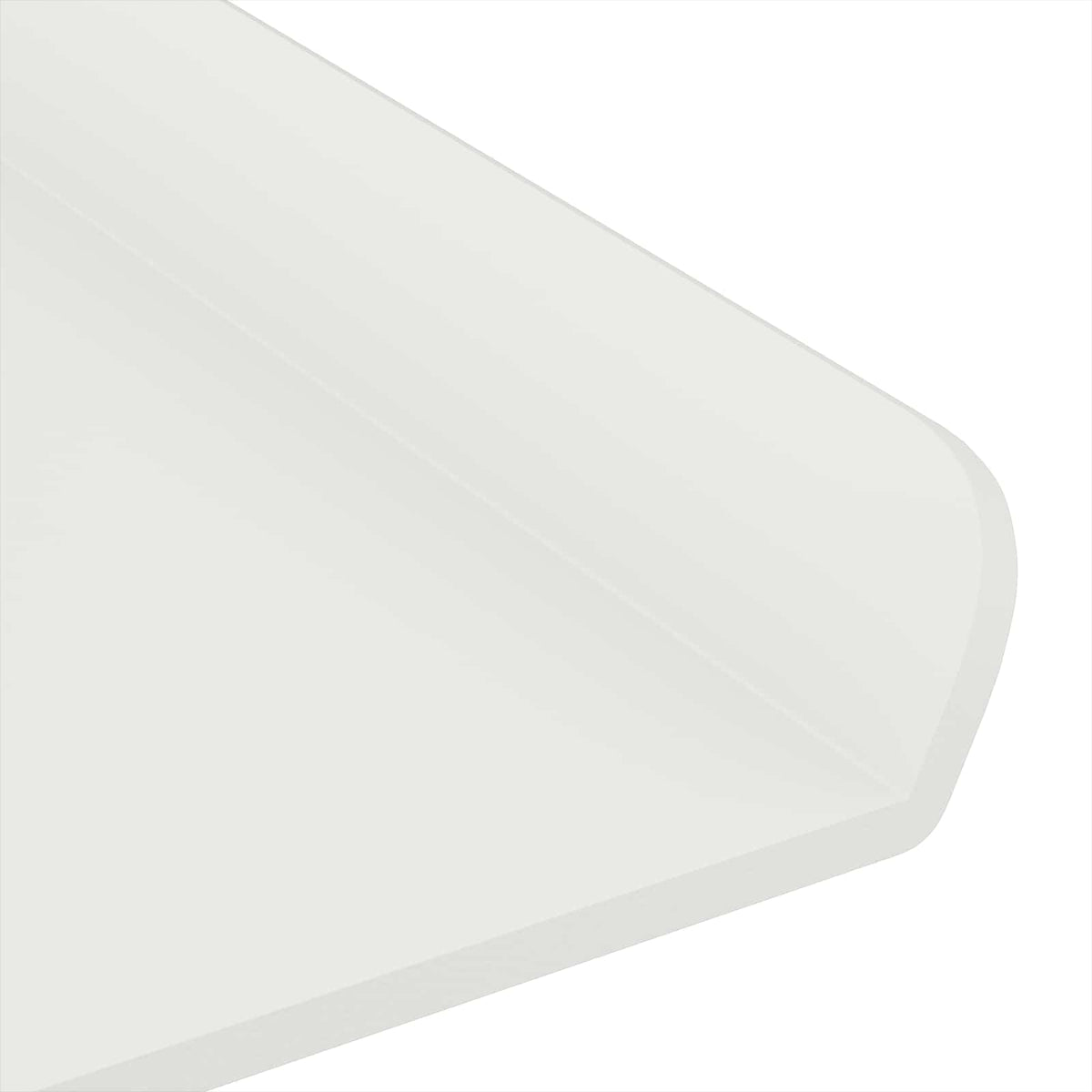 vidaXL Półka wisząca 2 szt. Biały 60 x 8,5 x 2,5 cm Stal