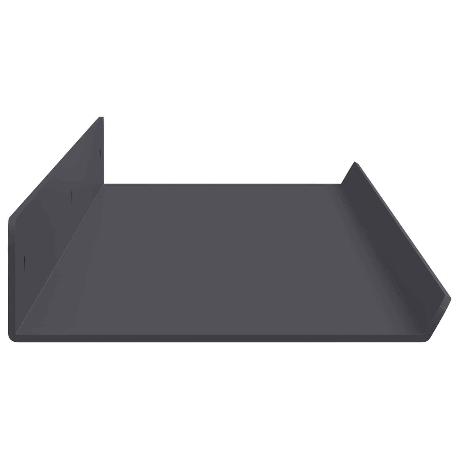 vidaXL Półka wisząca 2 szt. Antracyt 80 x 9 x 2,5 cm Stal