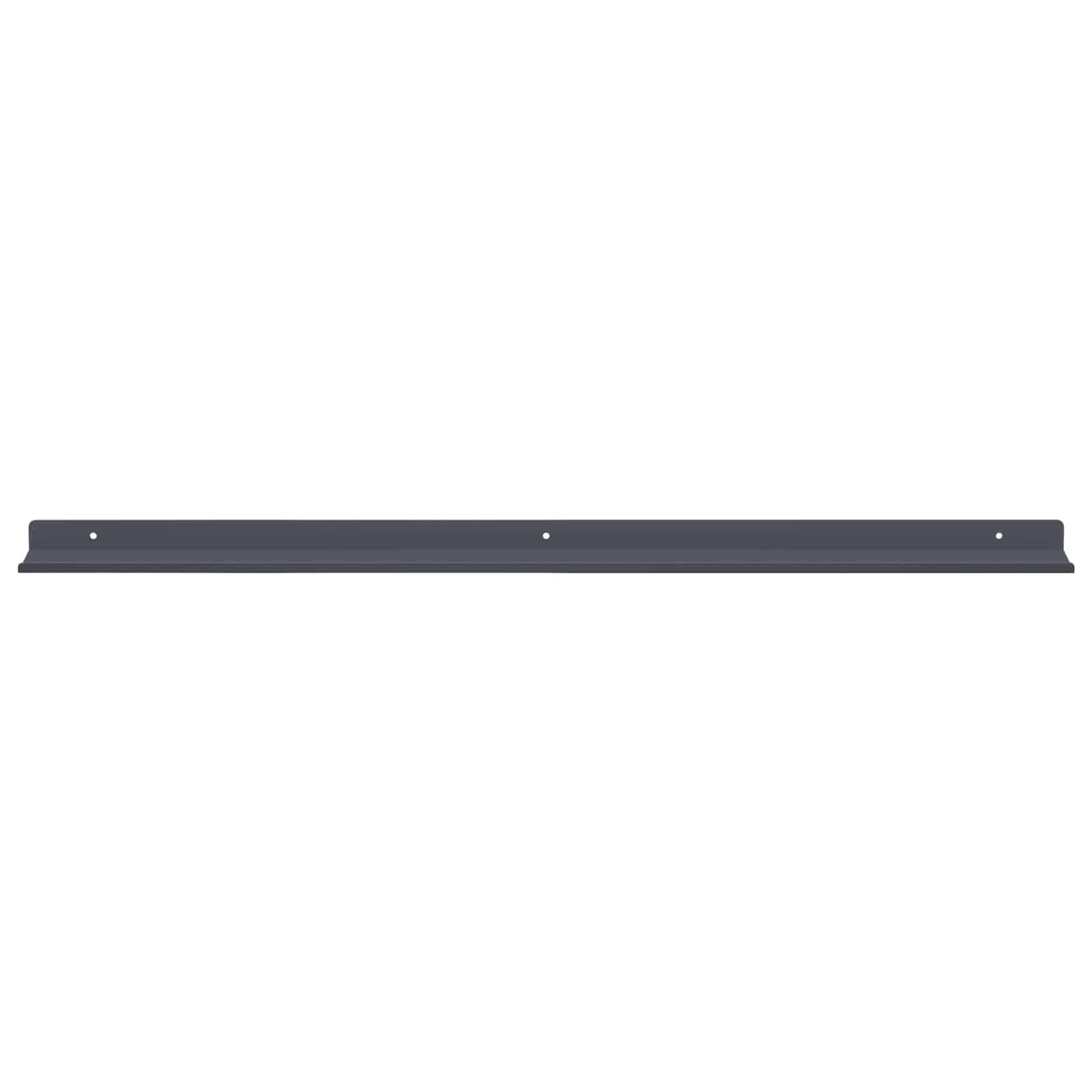 vidaXL Półka wisząca 4 pcs Antracyt 80 x 9 x 2,5 cm Stal