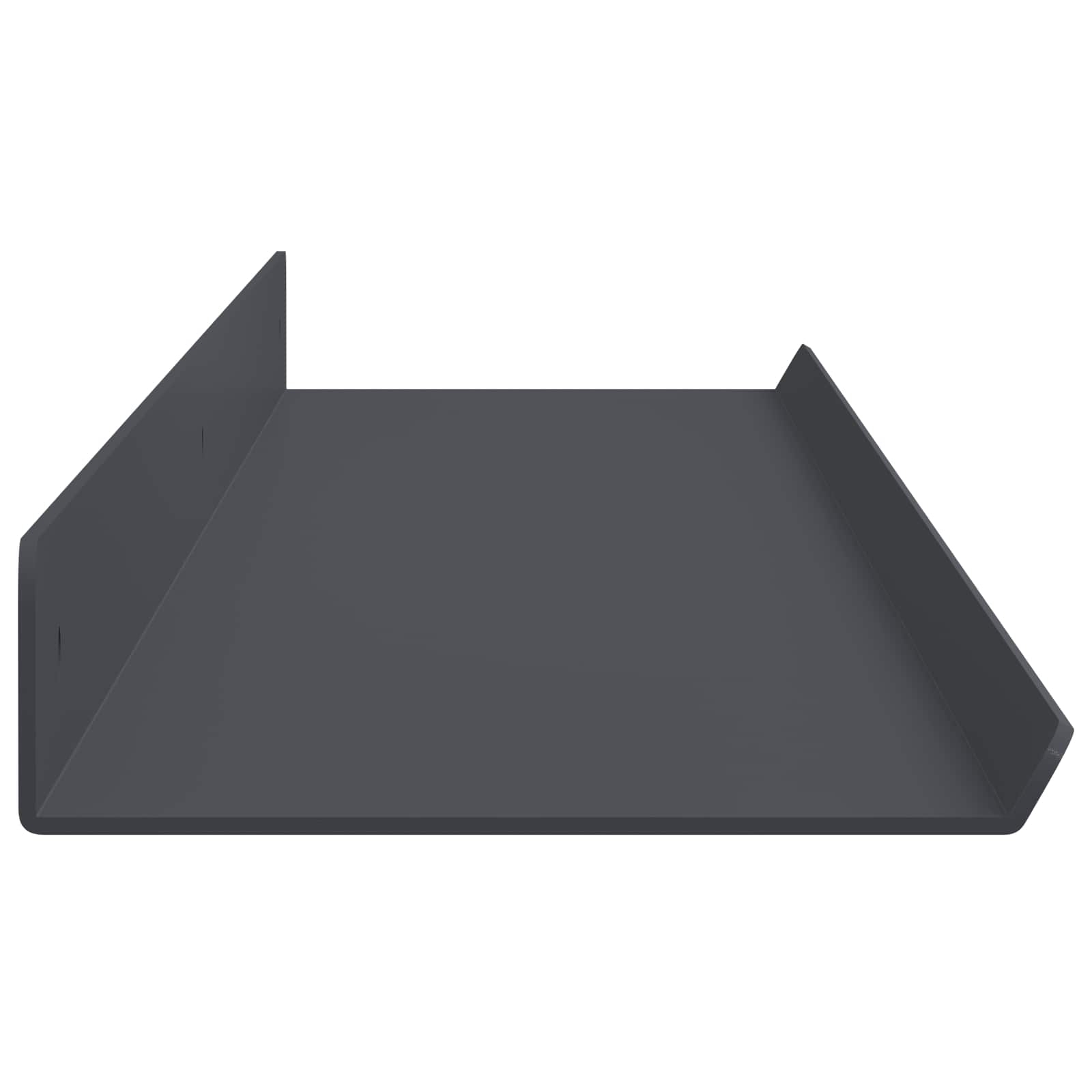 vidaXL Półka wisząca 2 pcs Antracyt 100 x 9 x 2,5 cm Stal