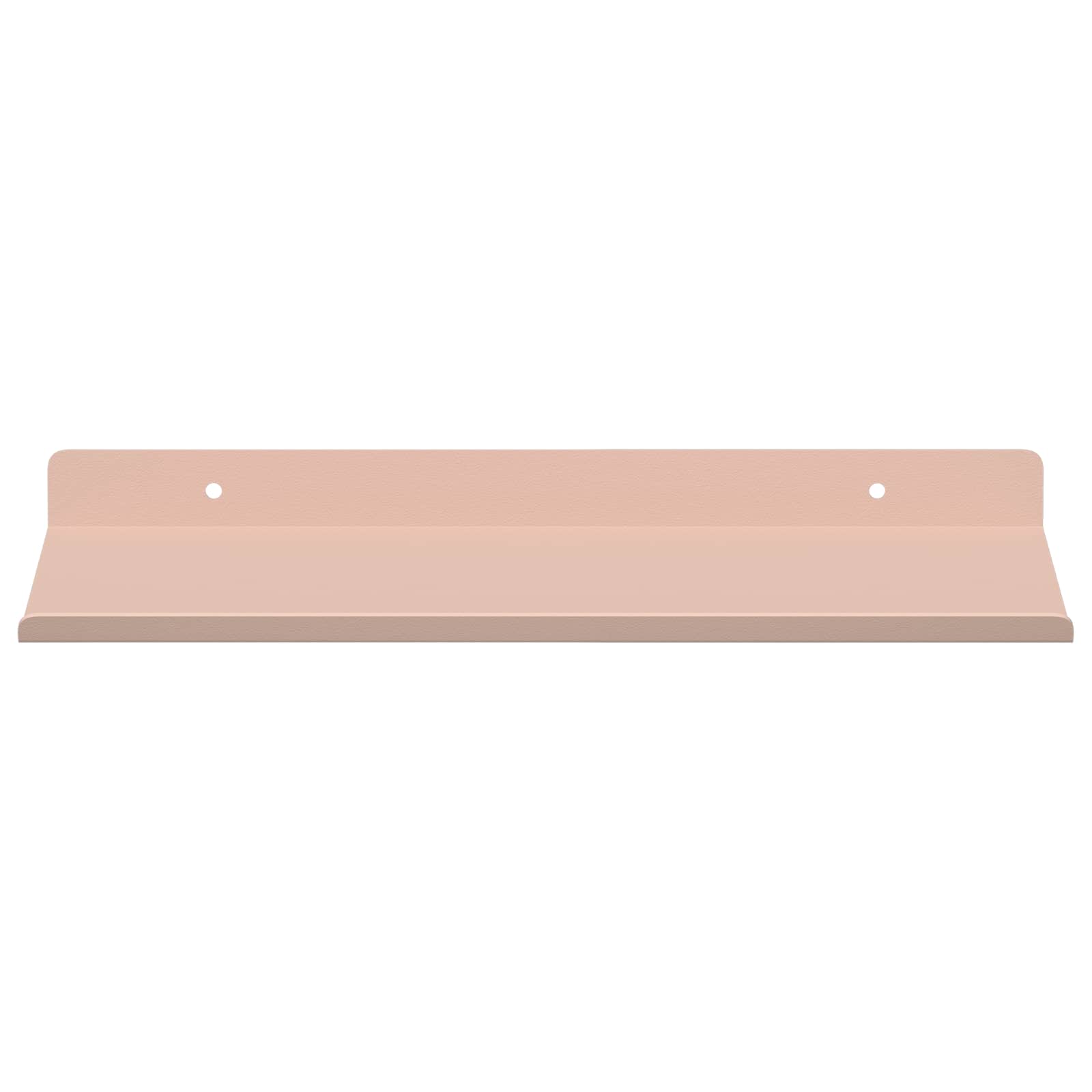 vidaXL Półka wisząca 4 pcs Różowy 30 x 18 x 2,5 cm Stal