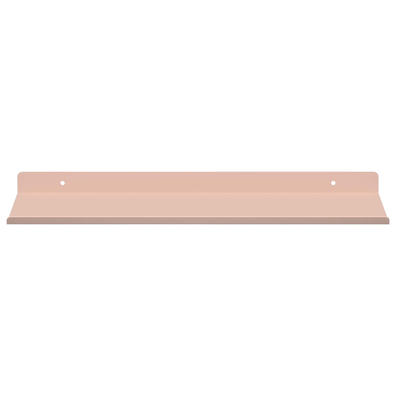 vidaXL Półka wisząca 4 pcs Różowy 40 x 18 x 2,5 cm Stal