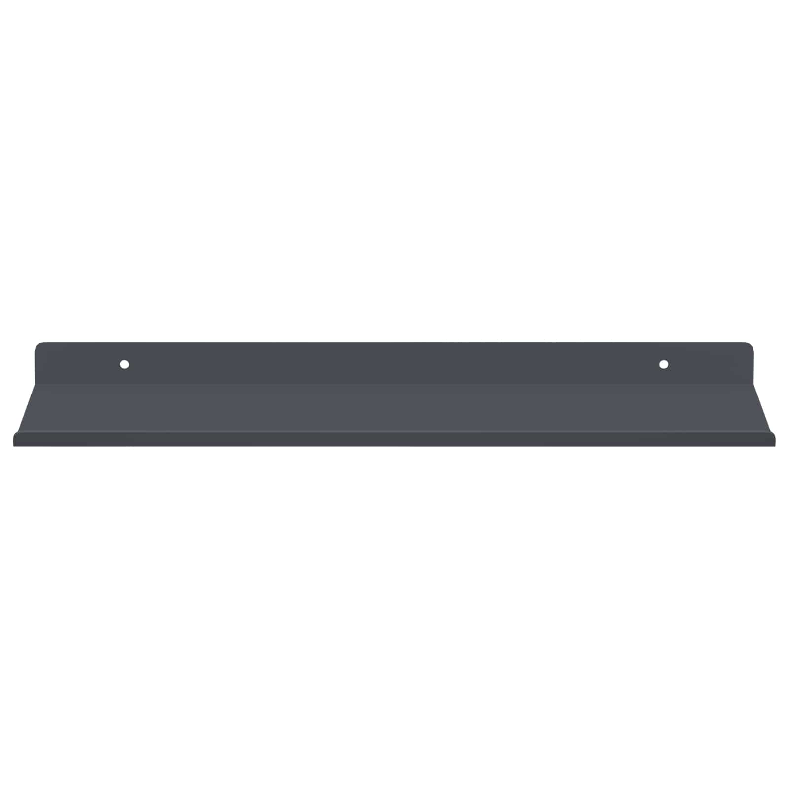vidaXL Półka wisząca 4 pcs Antracyt 40 x 18 x 2,5 cm Stal
