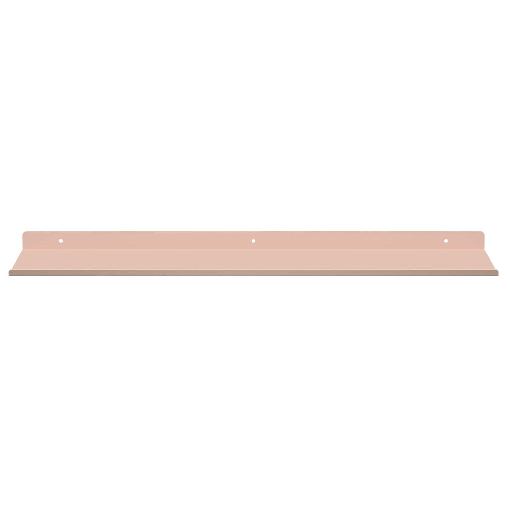 vidaXL Półka wisząca 4 pcs Różowy 60 x 18 x 2,5 cm Stal
