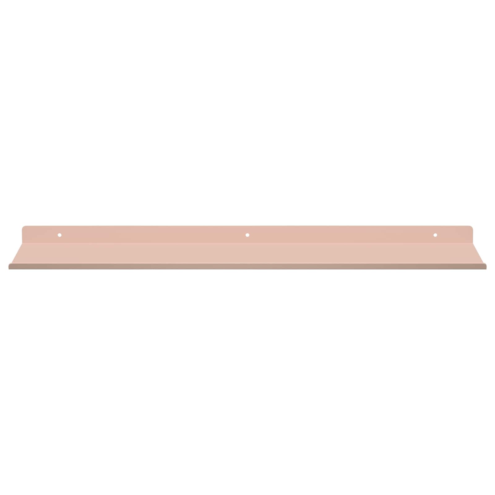 vidaXL Półka wisząca 4 pcs Różowy 60 x 18 x 2,5 cm Stal