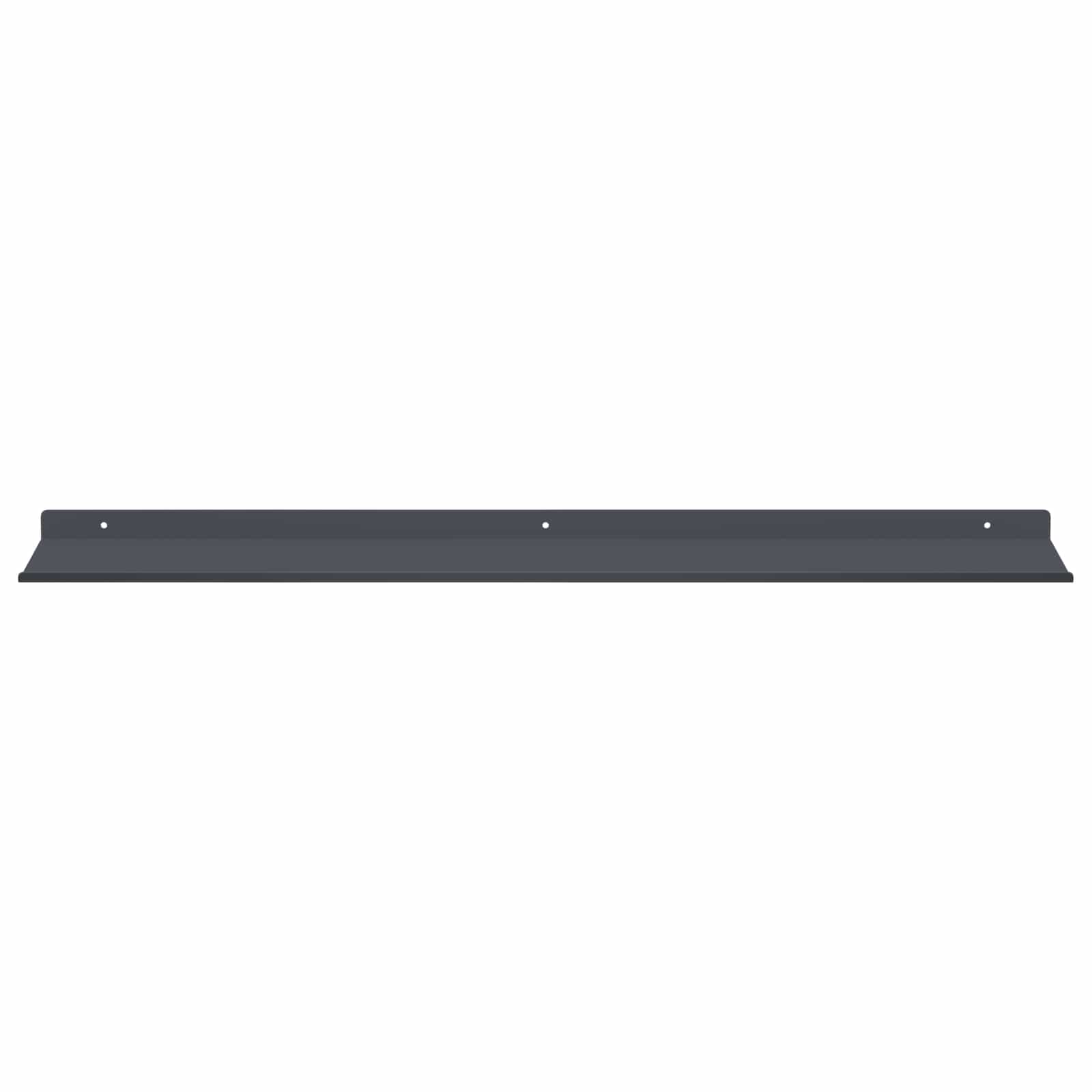 vidaXL Półka wisząca 4 pcs Antracyt 80 x 18 x 2,5 cm Stal
