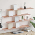 vidaXL Półka wisząca 4 pcs Różowy 100 x 18 x 2,5 cm Stal
