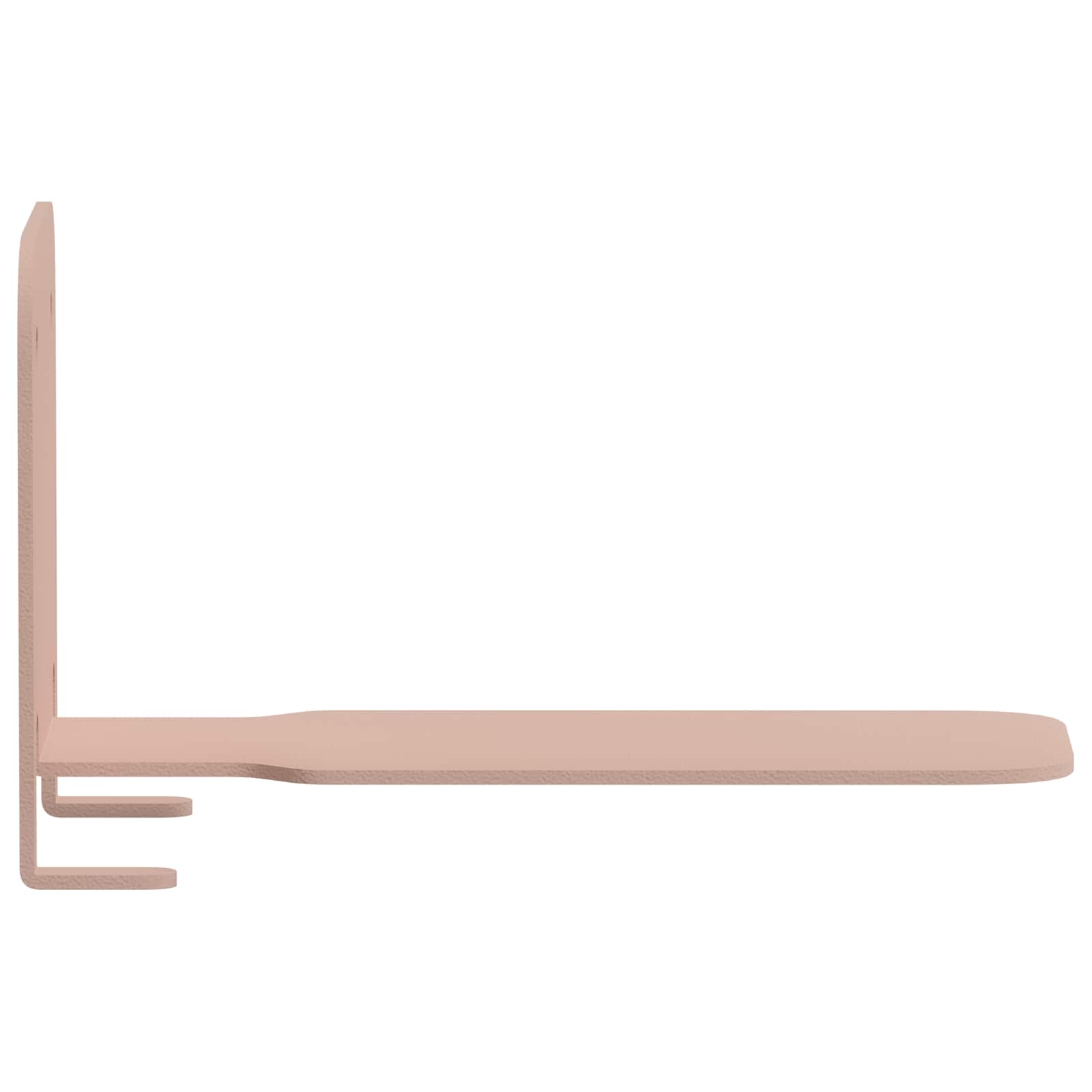 vidaXL Półka wisząca z półką 4 pcs Różowy 6 x 10,8 x 6,6 cm