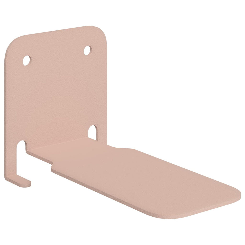 vidaXL Półka wisząca z półką 8 pcs Różowy 6 x 10,8 x 6,6 cm