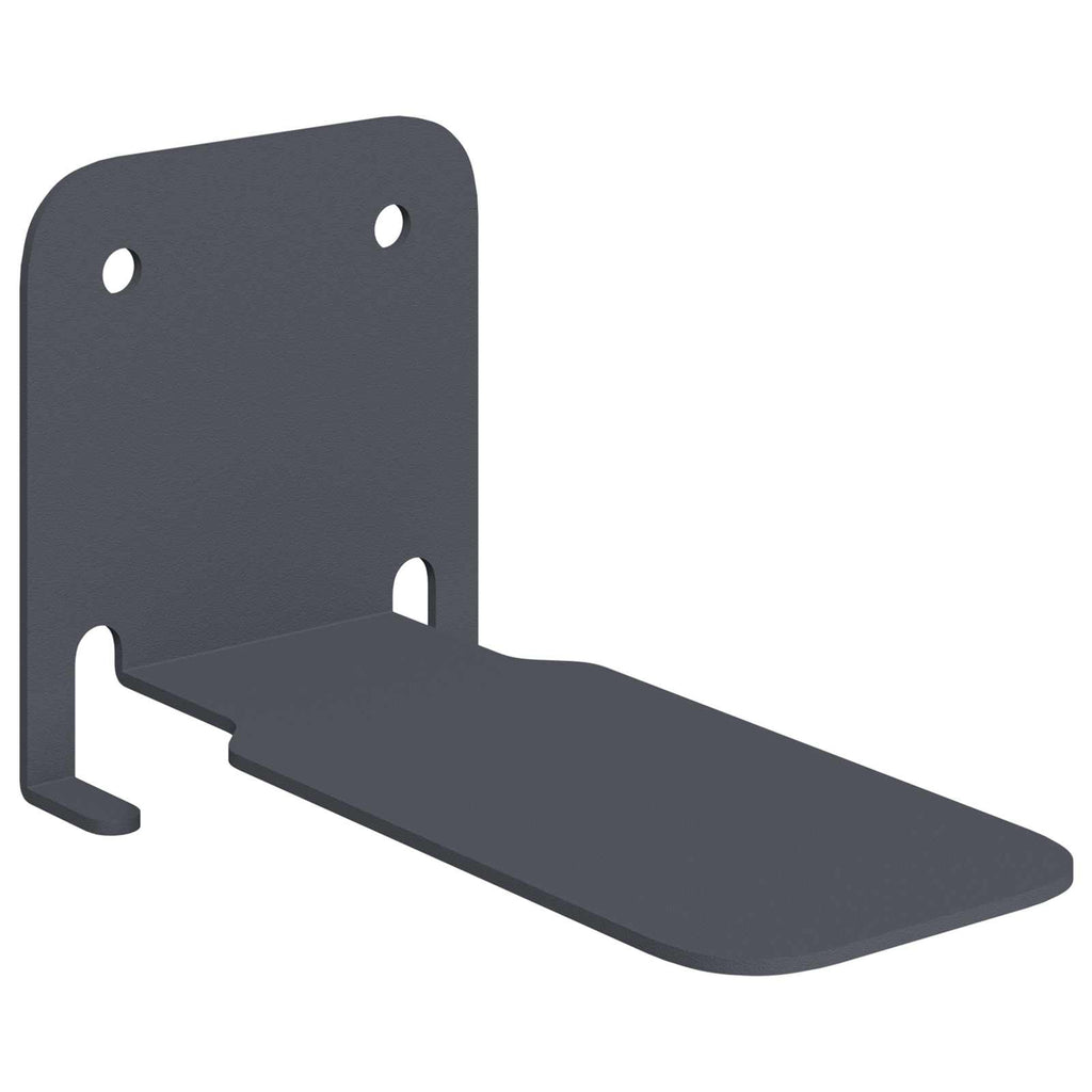 vidaXL Półka wisząca z półką 4 pcs Antracyt 6 x 10,8 x 6,6 cm