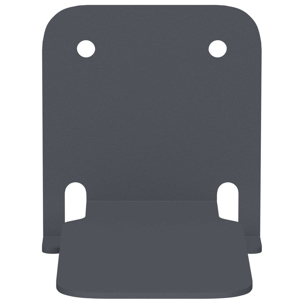 vidaXL Półka wisząca z półką 4 pcs Antracyt 6 x 10,8 x 6,6 cm