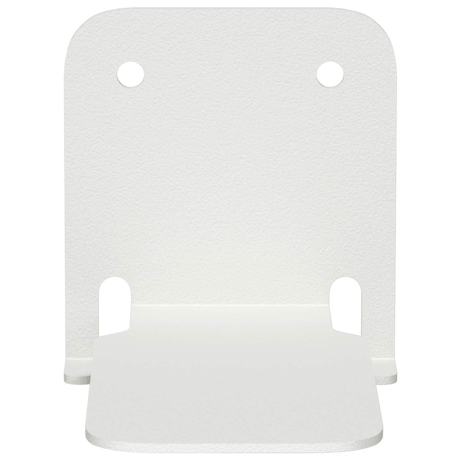 vidaXL Półka wisząca z półką 8 pcs Biały 6 x 10,8 x 6,6 cm