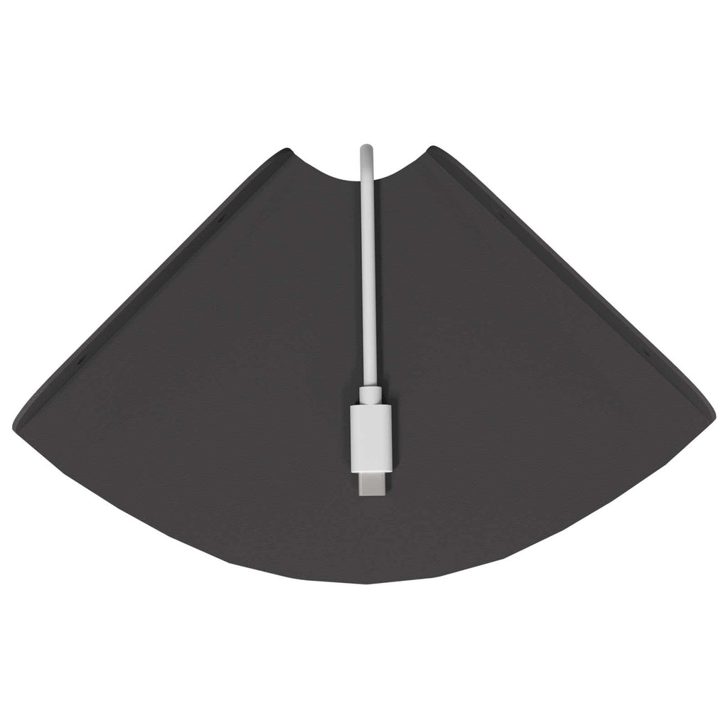 vidaXL Półka wisząca z półką 2 pcs Czarny 15 x 15 x 2 cm