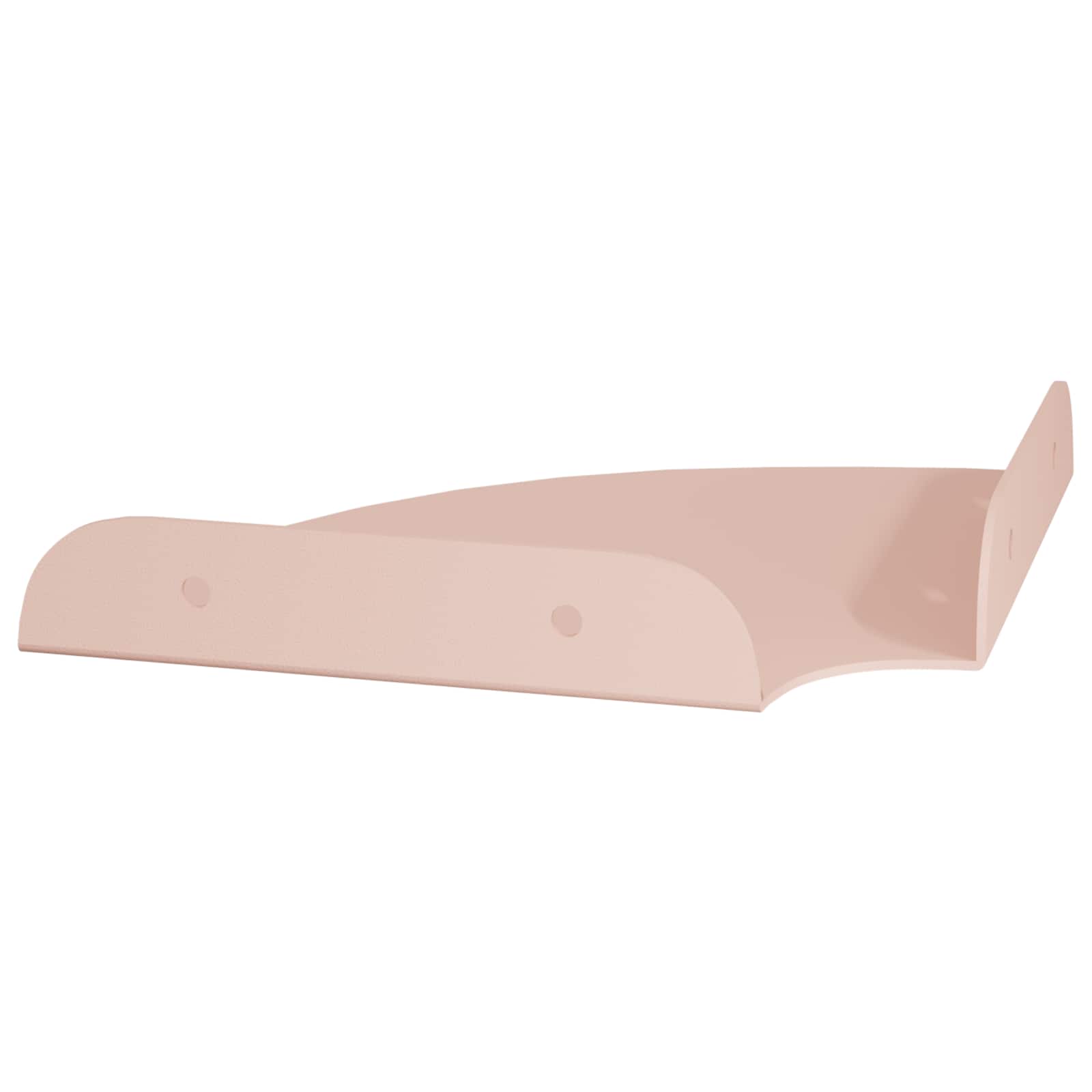 vidaXL Półka wisząca z półką 2 pcs Różowy 15 x 15 x 2 cm