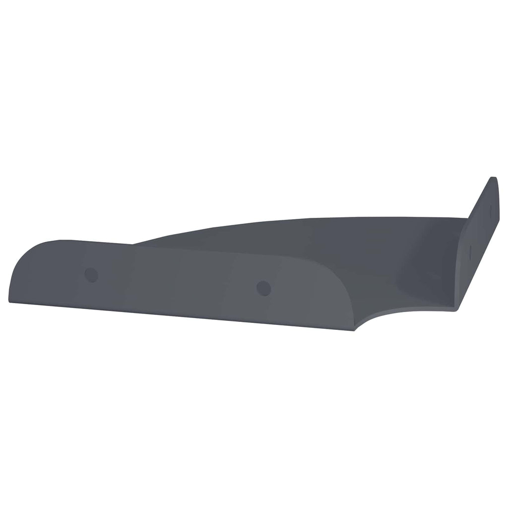 vidaXL Półka wisząca z półką 4 pcs Antracyt 15 x 15 x 2 cm