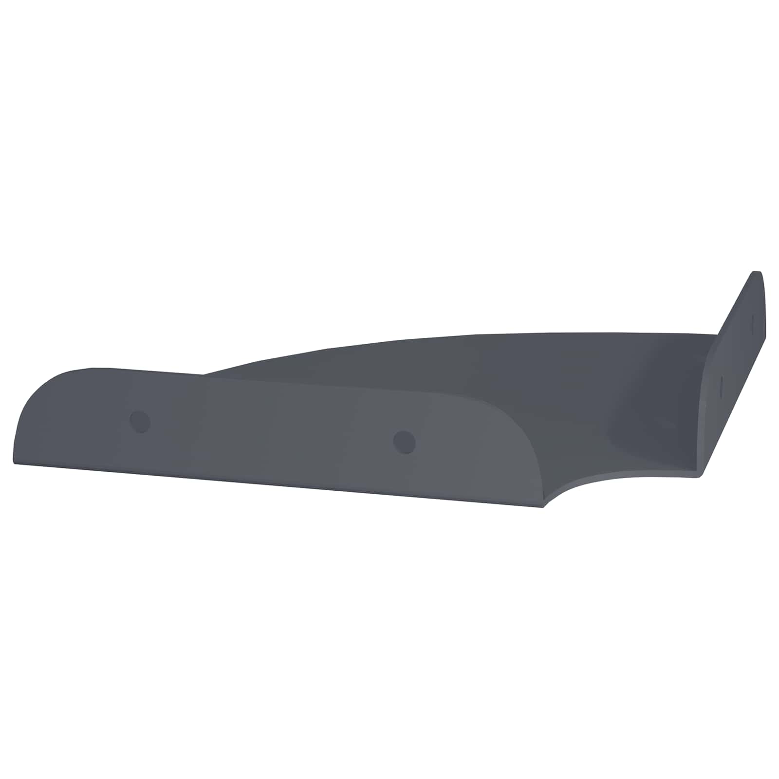 vidaXL Półka wisząca z półką 4 pcs Antracyt 15 x 15 x 2 cm